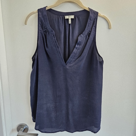 Joie Silk Tank Sz M Sleeveless Blouse - Picture 1 of 5